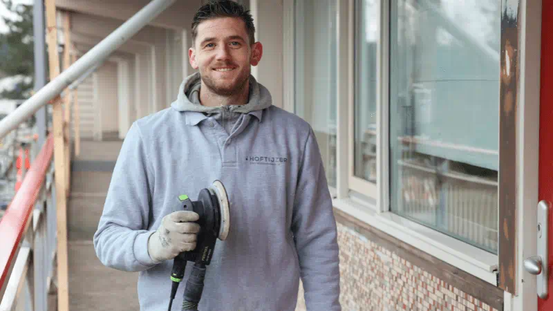 Hoftijzer kiest voor excentrisch schuren