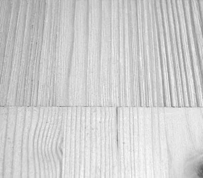 Gestructureerd vlak in vergelijking met een glad vlak