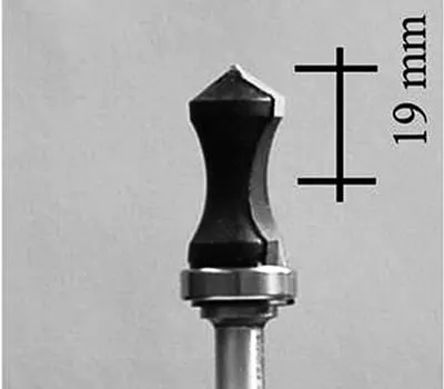 Freesdiepte instellen