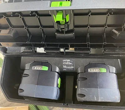 Hoek met zwaaihaak meten