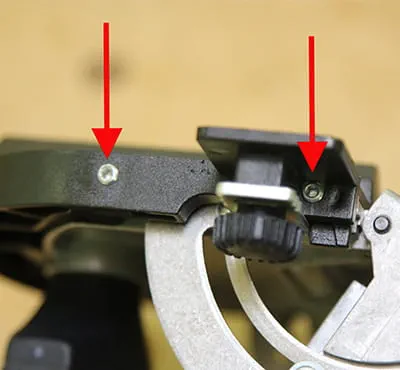 Inbusschroeven naar binnen of naar buiten draaien