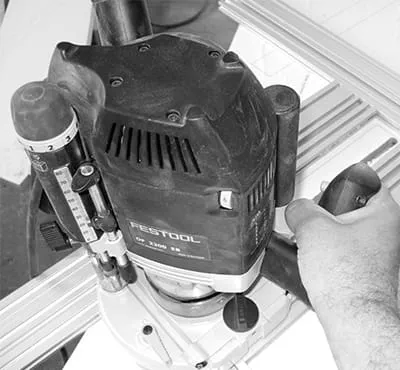 Freesdiepte instellen