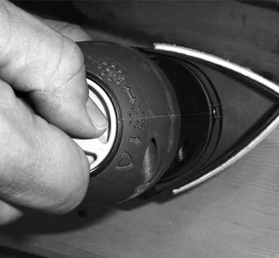 Grof schuren van vlakken