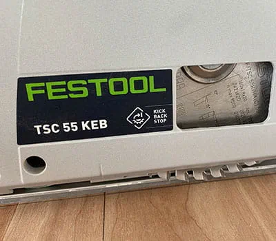 Handcirkelzaag aanleggen