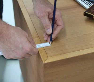 Uitsnijding aftekenen