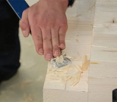 Inkeping uitschrapen