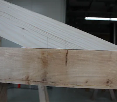 Verbinding tussen dragers en dorpels