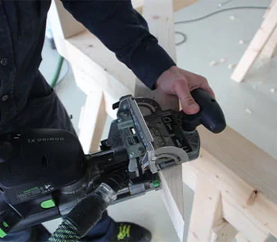 Verbinding tussen dragers en dorpels