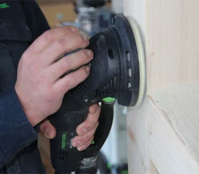 Schuren van de constructie