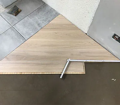 Vloerdelen op maat zagen