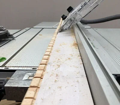 Tegenstuk op maat zagen