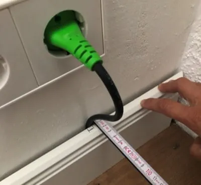 Markeren van het in te kepen gedeelte