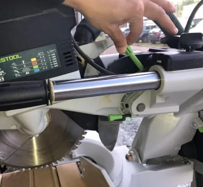 Instellen van de uit te kepen diepte/1