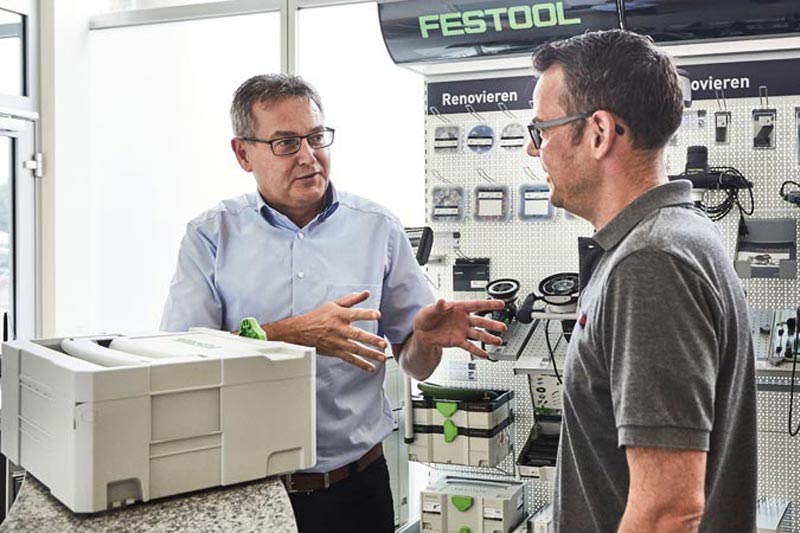 Kent Grit Nest Festool online opdracht tot reparatie geven