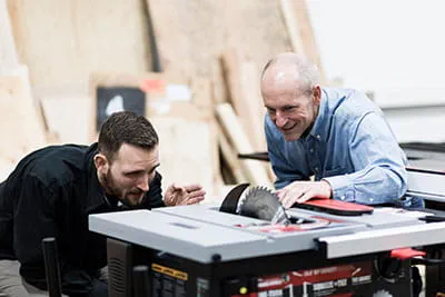 De tafelcirkelzaag met de SawStop-technologie