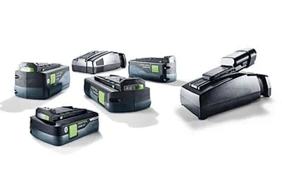 Accusysteem van Festool.