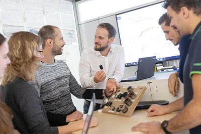 De Planex Easy in de servicewerkplaats van Festool