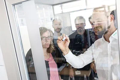 De Planex Easy in de servicewerkplaats van Festool