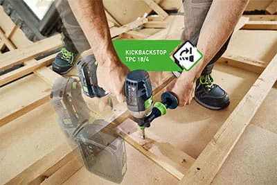 De SawStop-technologie in de Festool-tafelcirkelzaag TKS 80