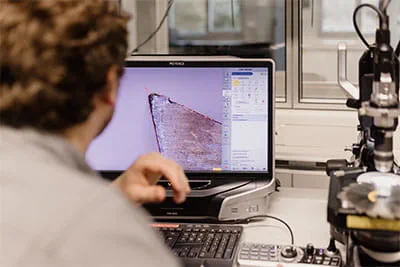 Ontwikkelingsingenieur Marco Haible en productmanager Jonas Wurster van Festool