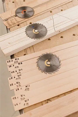 De zaagbladen van Festool
