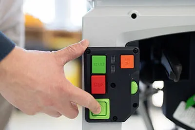 De SawStop-technologie in de Festool- tafelcirkelzaag TKS 80