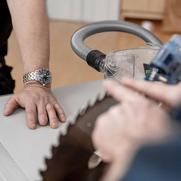 De Festool-tafelcirkelzaag TKS 80 met de SawStop-technologie