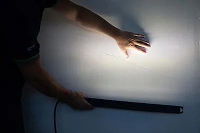 Controle met het Festool-controlelicht STL 450