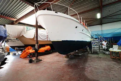 De voltooide schepen.