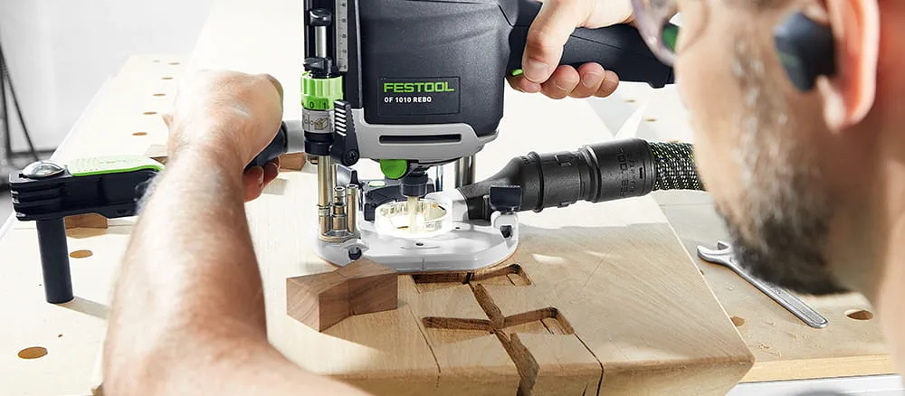 De nieuwe bovenfrees OF 1010 R van Festool