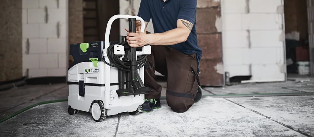 De systeemuitbreidingen op het gebied van stofafzuiging van Festool.