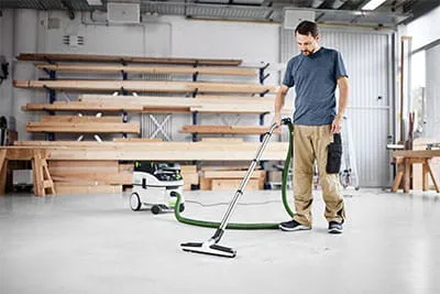 De systeemuitbreidingen op het gebied van stofafzuiging van Festool.