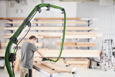 De systeemuitbreidingen op het gebied van stofafzuiging van Festool.