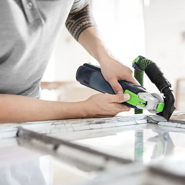 De Vecturo OSC18 van Festool in actie