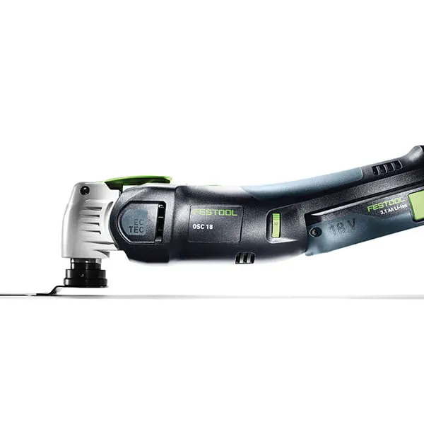 De accu-oscillerende machine Vecturo OSC18 van Festool