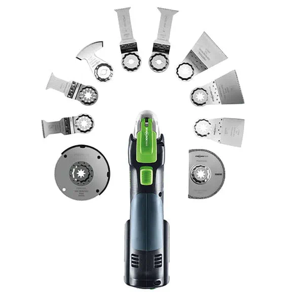 De Vecturo OSC18 van Festool