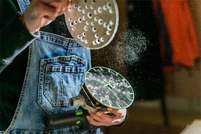 De Festool-decoupeerzaag in actie