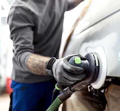 De accu-schuurmachines van Festool in actie