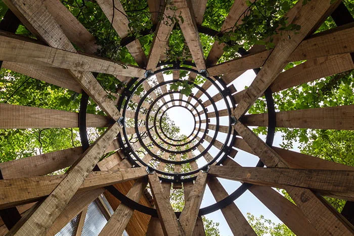 Een pub in de bossen van Cornwall