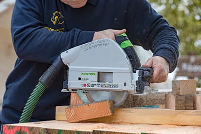 Pasvormen zagen met de handcirkelzaag van Festool