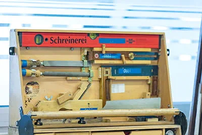De schrijnwerkersbank in Europa-Park