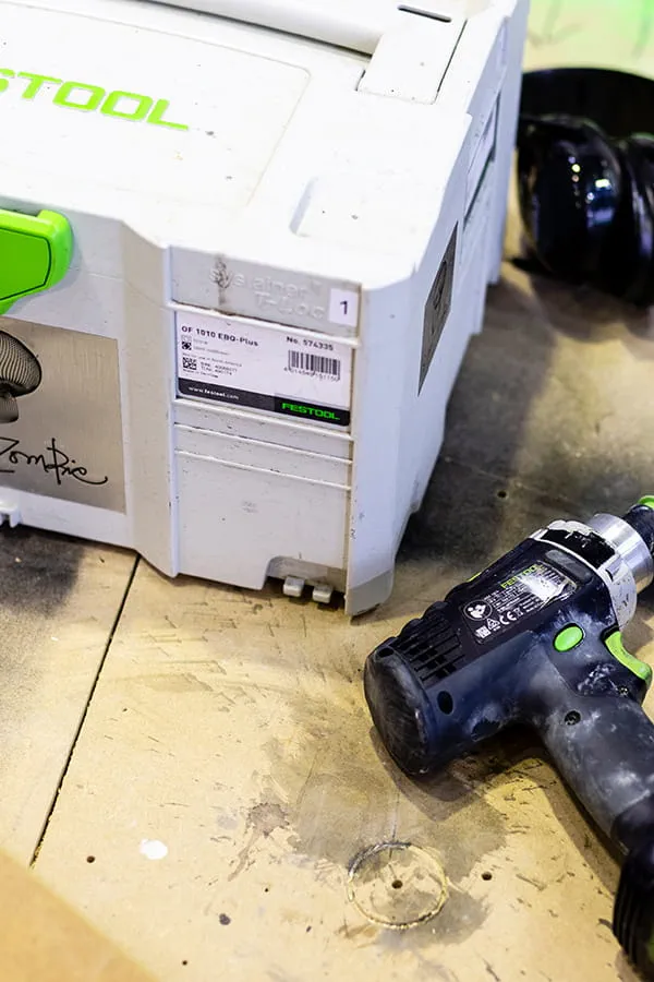 Systainer en accu-schroefboormachine
